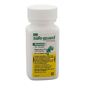 Wormer Goat Liq Safeguard 125ml