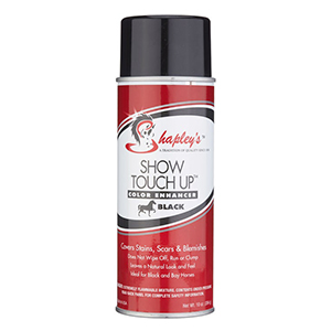Show Touch Up Spray Blk 10oz