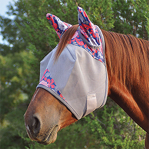 Fly Mask Stnd Pattern Sm Horse