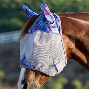 Fly Mask Stnd Pattern Ears Sm