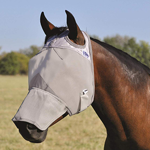 Fly Mask Long No Ears Horse