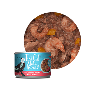 TIKI CAT ALOHA SHRIMP TUNA 3oz