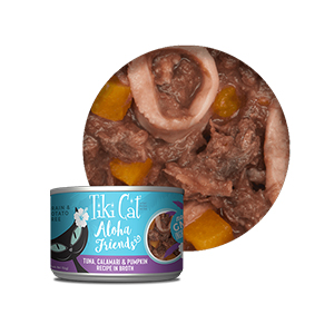 TIKI CAT ALOHA CALAMARI TUNA 3oz