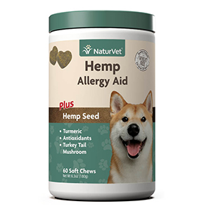 Naturvet Allergy Aid Hemp 60ct