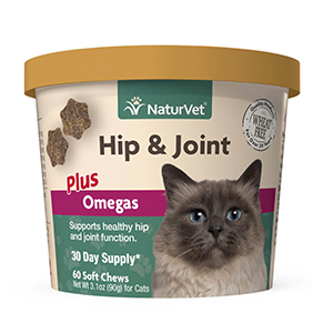 Naturvet Cat Hip/jnt Omega 60ct