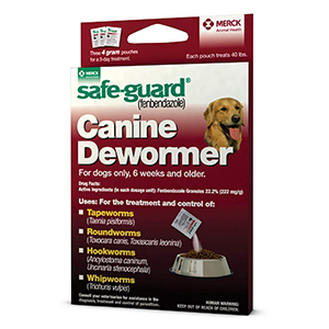 Safeguard K9 Wormer 40#