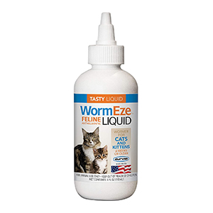 WORMEZE CAT LIQUID WORMER 4oz