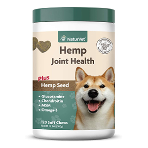 Naturvet Dog Hemp Joint 120ct