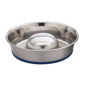 Stainless Slow Feed Bowl Md