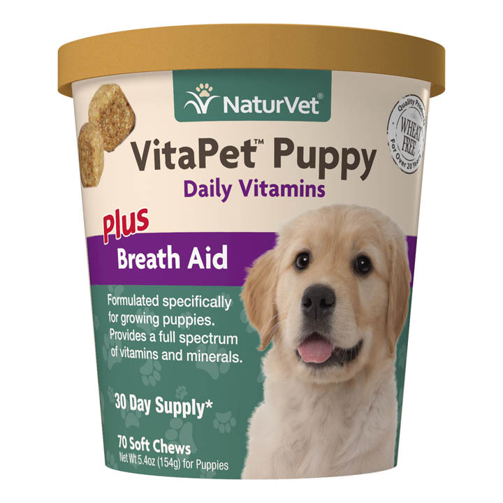 Naturvet Breath Aid Pup 70ct