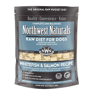 Nwn Dog Wht Fish Salm Nuggets 6#