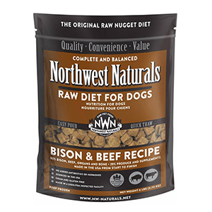 Nwn Dog Bison Beef Nuggets 6#