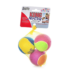 Toy Dog Birthday Balls 3pk Kong