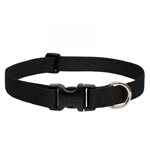 Collar Dog 16-28 1in Blk