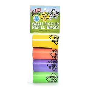 Bags On Board Refill 60ct Rainbw