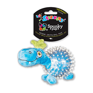 Toy Dog Spiky Dino Ball