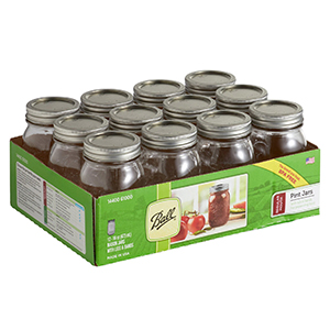 Mason Jars Pint Reg 12ct
