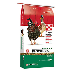 50# Purina Flock Raiser Pellet