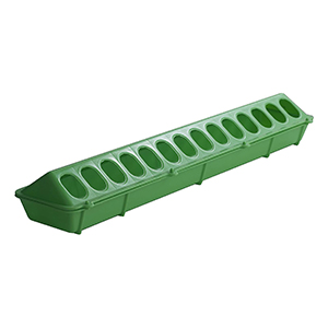 Chick Feeder Fliptop Green 20in