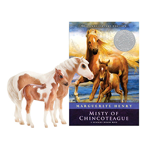 Breyer Misty Stormy Book & Model