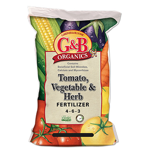 Fert G&b Tomato Veg Herb 25#