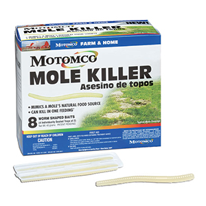 Motomco Mole Killer Worms