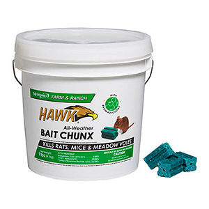 Rodent Bait Hawk Pail Chunx 9#