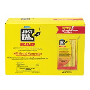 Rodent Bait Just One Bite Bar 8#