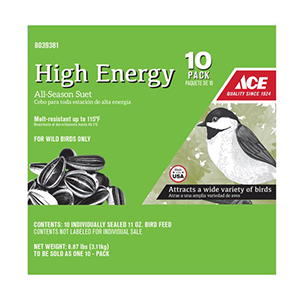 Suet Ace High Energy 11oz 10pk