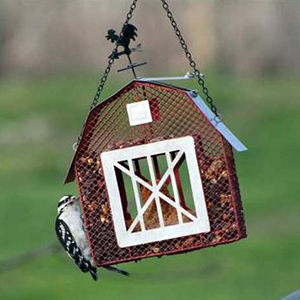 Feeder Bird Mesh Barn