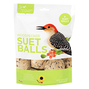 Suet Ball Pb Woodpecker 6pk