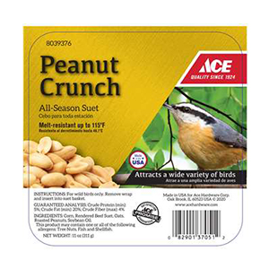 Suet Ace Peanut Crunch 11oz