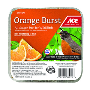 Suet Ace Orange Blend 11oz