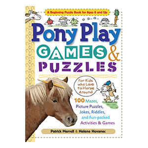 Book Pony Play Games Puzzles