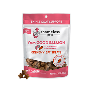 Treat Cat Shame Yam Salmon 2.5oz