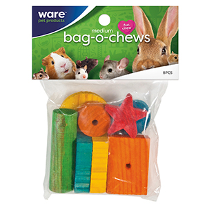 Sm An Bag-o-chews Md 8pc