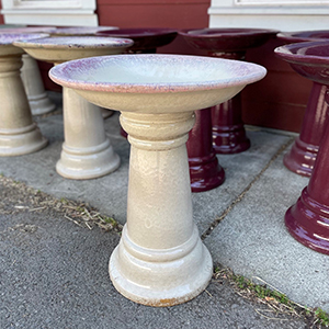 Bird Bath Ceramic Pedestal