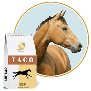 Horse Lmf Taco Small 50#