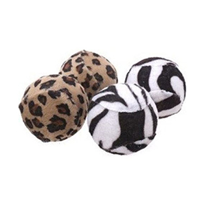 Cat Toy Fun Fur Balls 2pk