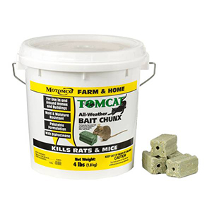 Rodent Bait Tomcat 10oz Chunx 4#