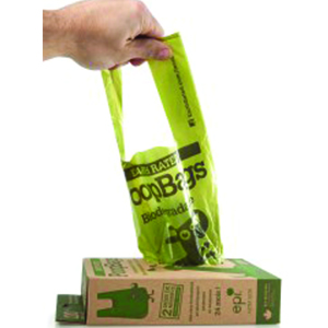 Dog Waste Bag Earth Unsc W/hand