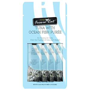 Fussie Cat Puree Ocean Fish 4ct