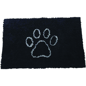 Dirty Dog Door Mat Lrg Black