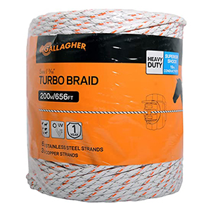 EQUIBRAID TURBO 656ft WHT