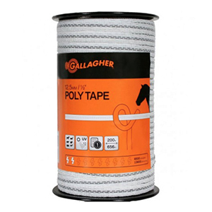 Tape Poly 1/2in Wht 656ft