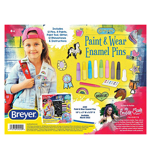 *breyer Paint & Wear Enamel Pins