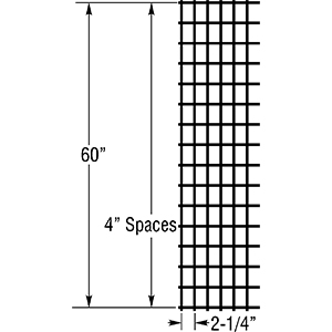 HOG PANEL MESH 2X4 5X8ft 6G