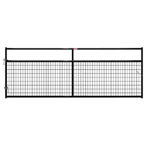 Gate Be Mesh 1 5/8 12ft Blk