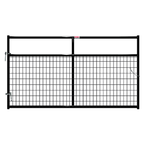 Gate Be Mesh 1 5/8 8ft Blk