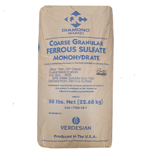 Fert Iron Sulfate 30% Gran 50#